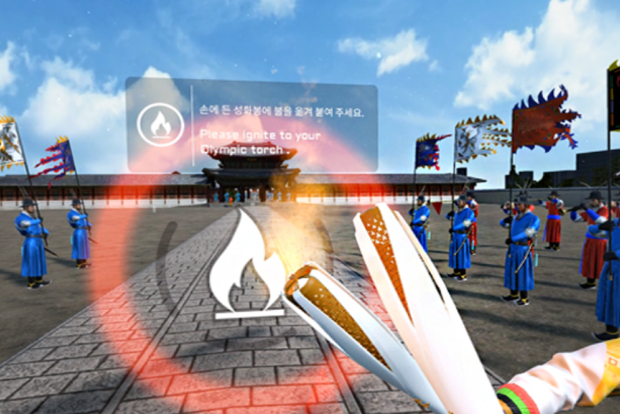 VR Torch Relay challenge